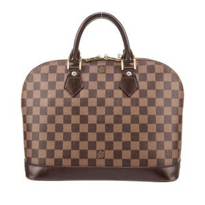Louis Vuitton Brown Checkered Tote